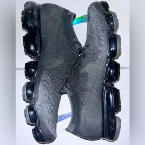 Nike Air Vapormax Flyknit - Nike ID Custom - Triple Black - 941834-991